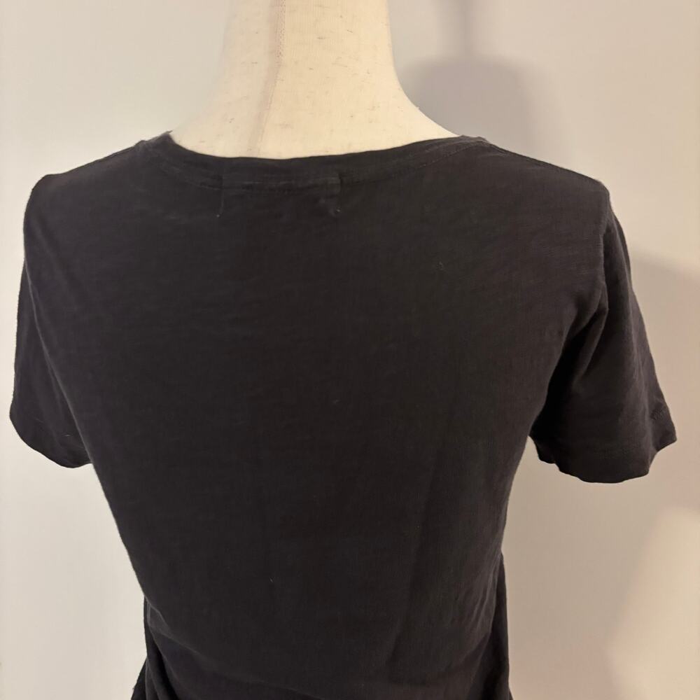 J.Crew Frank's Atelier Del Pattino Black T shirt Small 100% Cotton - Picture 5 of 8